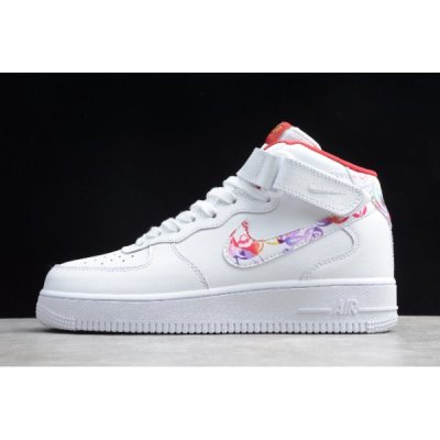 Nike Erkek Air Force 1 Mid Chinese New Year Beyaz Renkli Kaykay Ayakkabı Türkiye - D1YOHC6C